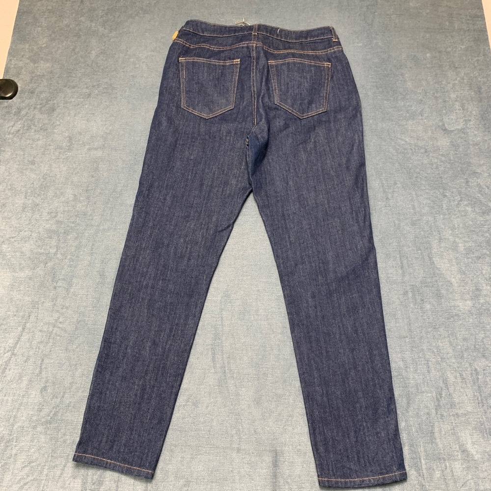 A New Day Jeans Womens 6 Blue Denim Skinny Leg Dark Wash 5-Pockets Streetwear